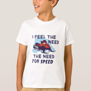 T-shirt Je sens le besoin le besoin de vitesse