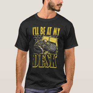 T-shirt Je serai à My Desk Audio Engineer 2