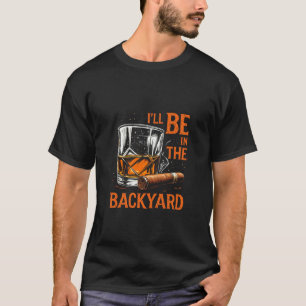 T-shirt JE SERAI DANS LE JARDIN Whiskey Cigar