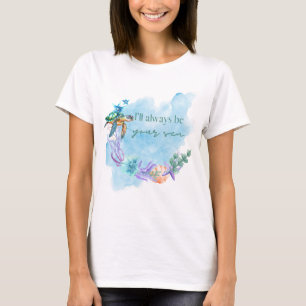 T-shirt Je serai toujours ta mer - tee-shirt maman