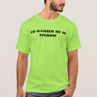T-shirt Je serais plutôt dans l'ENGAGEMENT