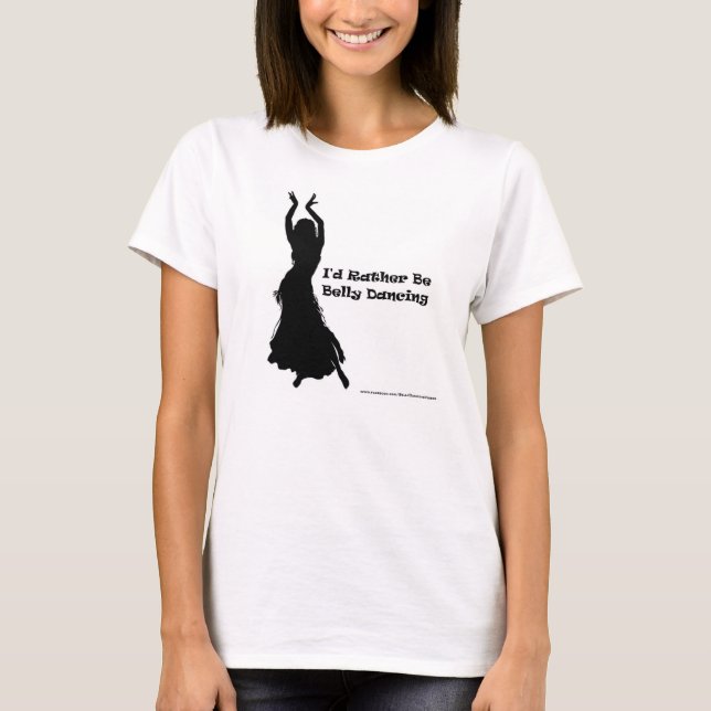 T-shirt Je serais plutôt débardeur de danse du ventre (Devant)