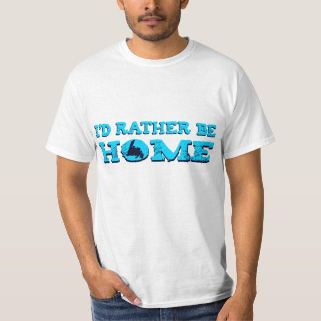 T-shirt Je serais plutôt MAISON (Devant)