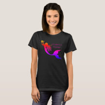 Je serais plutôt une sirène, chemise noire