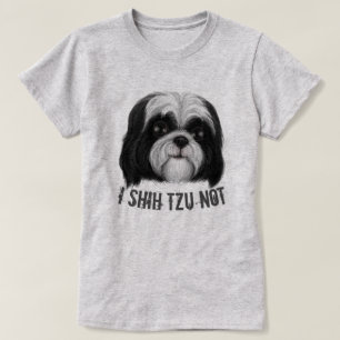 T-shirt Je Shih Tzu Non