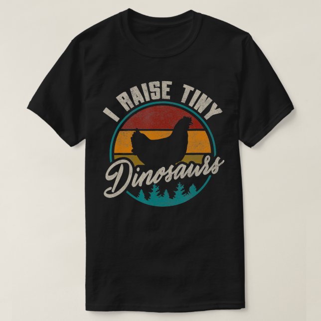 T-shirt Je Soulève De Petits Dinosaures Drôle Amateur De P (Design devant)