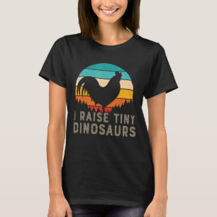 T-shirt Je Soulève Des Dinosaures Minuscules Mignonnes Fem