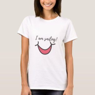 T-shirt Je souris !