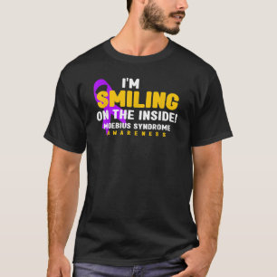 T-shirt Je souris sur l'intérieur Moebius Syndrome Award