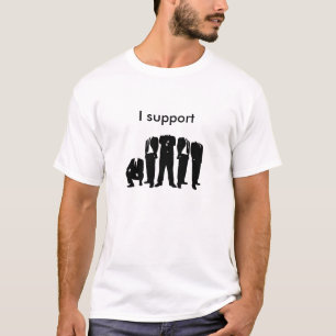 T-shirt Je soutiens anonyme