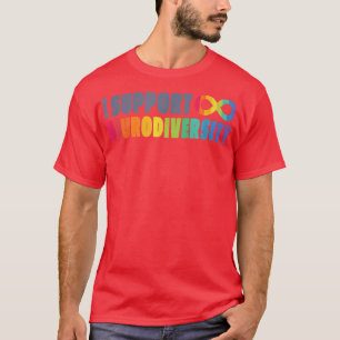 T-shirt Je soutiens la Sensibilisation sur l'autisme de la