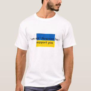 T-shirt Je soutiens l'Ukraine