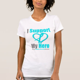 T-shirt Je soutiens ma récupération de dépendance de h