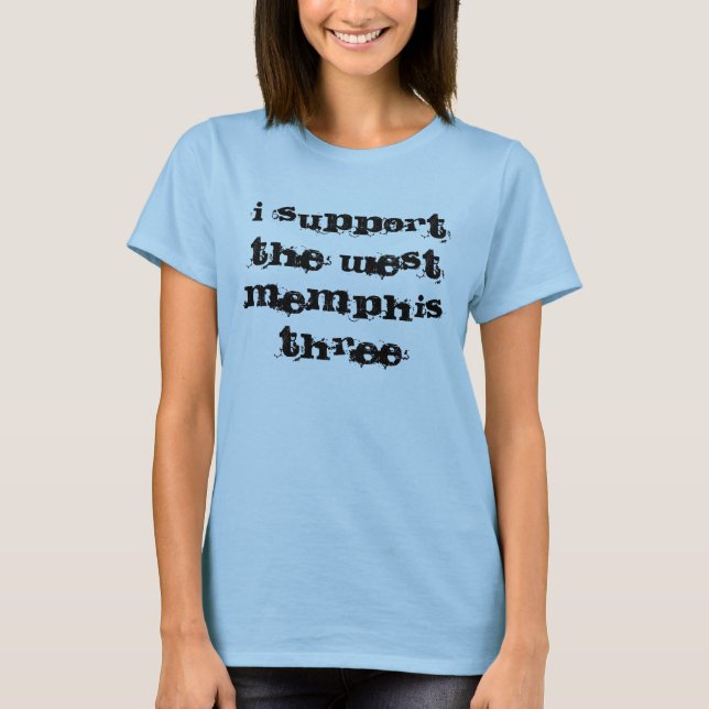 T-SHIRT JE SOUTIENS MEMPHIS OCCIDENTAL TROIS (Devant)