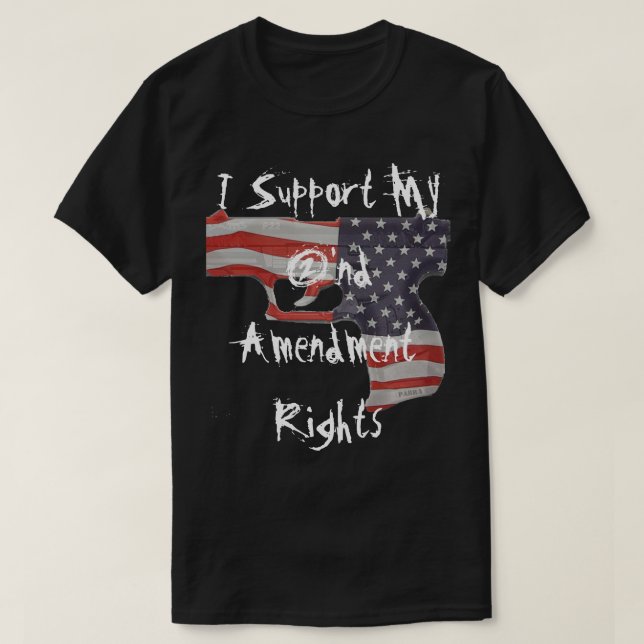 T-shirt Je soutiens mon 2' des droites d'amendement de ND (Design devant)
