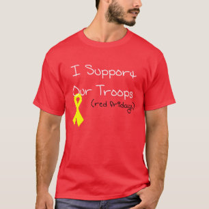 T-shirt Je soutiens nos troupes