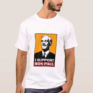 T-shirt Je soutiens Ron Paul - 1