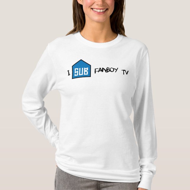 T-shirt Je substrate le Fanboy TV Hoody (Devant)