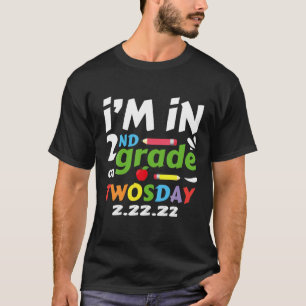 T-shirt Je suis 2E Année Le Jeudi 22/02/2022 Mardi Février