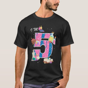 T-shirt Je suis 5e Spa Anniversaire fille ongle maquillage