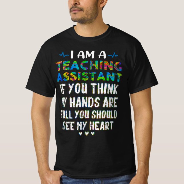 T-shirt Je Suis Adjoint À L'Enseignement Si Vous Pensez Qu (Devant)