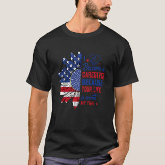 T-shirt Je Suis Aide Soignant Parce Que Votre Vie Vaut La