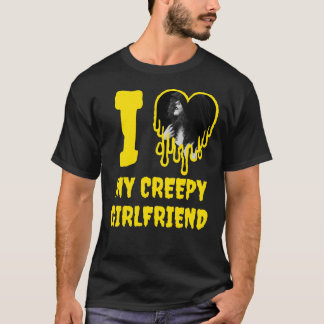 T-shirt Je suis amoureux de ma petite amie flippante Photo