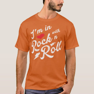 T-shirt Je suis amoureux du rock et du roll