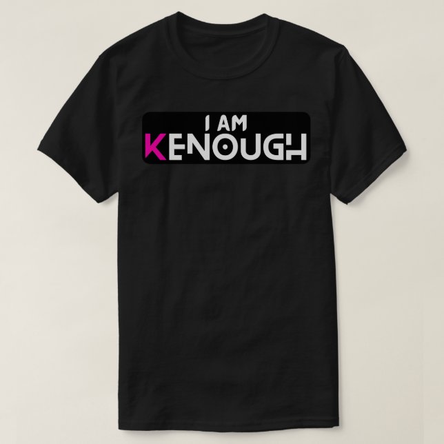 T-shirt Je suis assez je suis assez (Design devant)