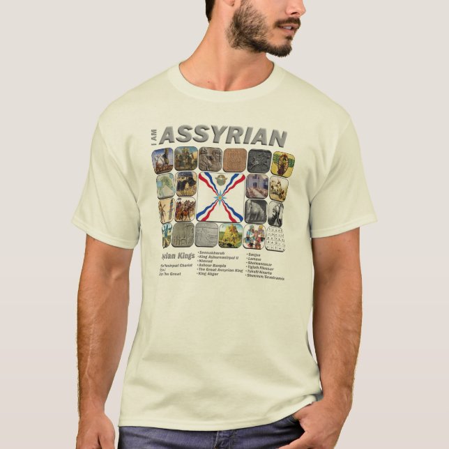 T-shirt Je suis assyrien (Devant)