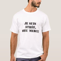 je suis athée, dieu merci