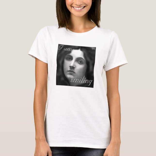 T-shirt "JE SUIS" autisme de repos garce de sourire du (Devant)