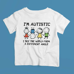 T-shirt Je suis autiste