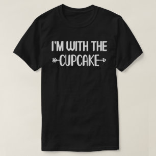 T-shirt Je Suis Avec Cupcake Facile Halloween Tenues De Co