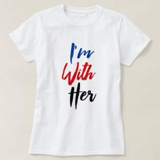 T-shirt Je suis avec elle