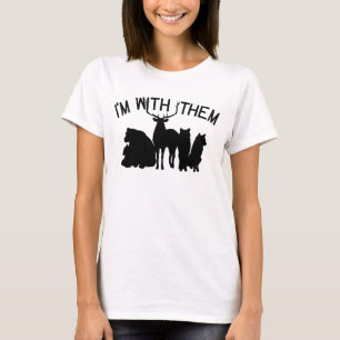 T-shirt Je suis avec eux