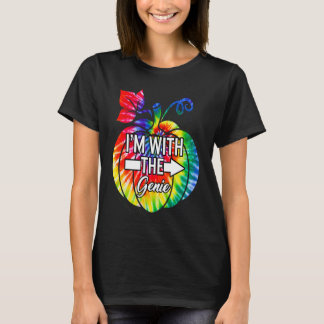 T-shirt Je suis avec Genie Couple Correspondant Costume Ha