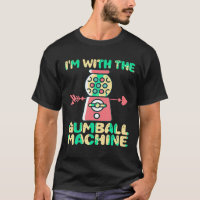 Je suis Avec Gumball Machine Matching Costume Hall