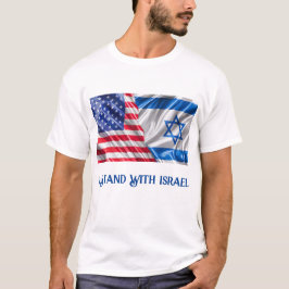 T-shirt Je suis avec Israël