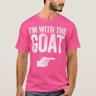T-shirt Je Suis Avec La Chèvre Qui Correspond