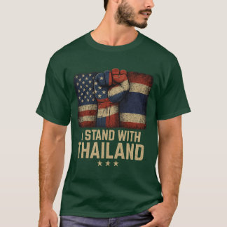 T-SHIRT JE SUIS AVEC LA THAÏLANDE