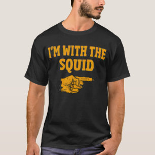 T-shirt Je suis avec le costume d'Halloween correspondant 
