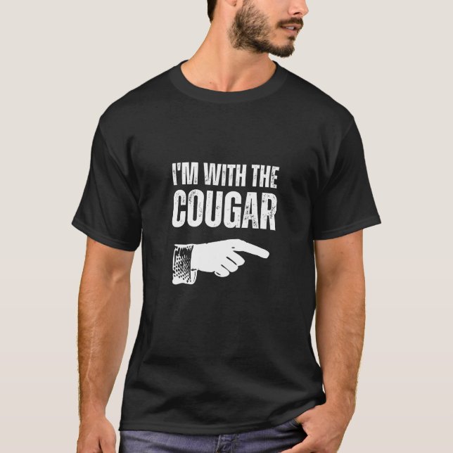 T-shirt Je suis avec le costume d'Halloween Couple Couple  (Devant)