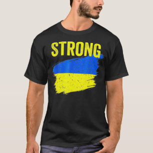 T-shirt Je Suis Avec Le Drapeau Ukrainien Ukrainien Souten