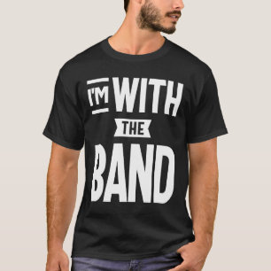 T-shirt Je suis avec le groupe T Shirt Funny Band