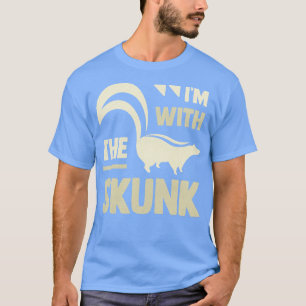 T-shirt Je Suis Avec Le Skunk