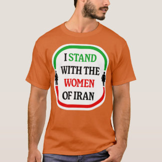 T-shirt Je Suis Avec Les Femmes D'Iran Femmes Liberté De V