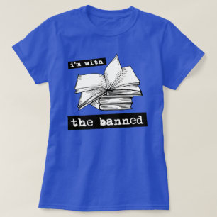T-shirt je suis avec les livres interdits