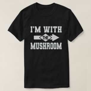 T-shirt Je suis avec l'Halloween de la chambre des champig