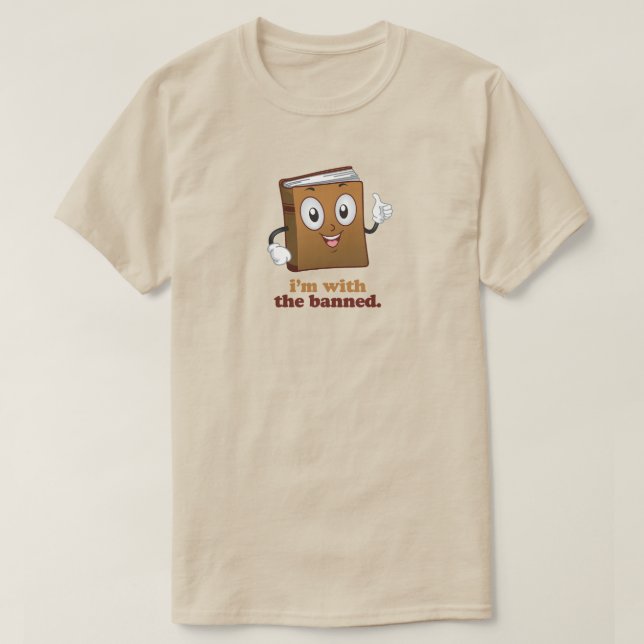 T-shirt Je suis avec l'interdiction (Design devant)